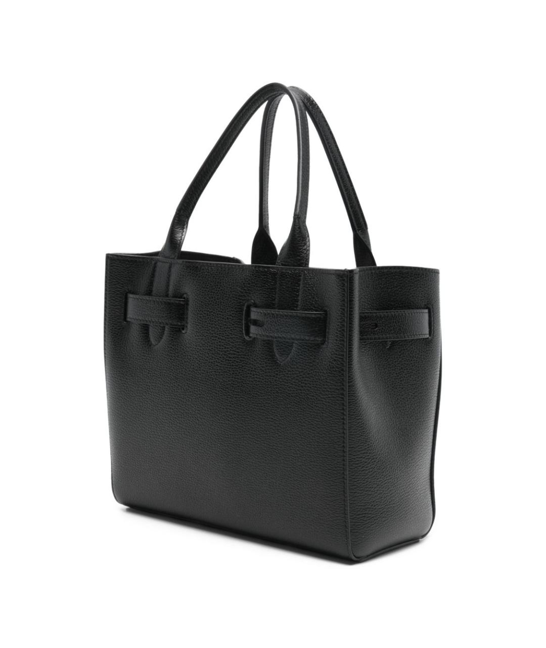 TOM FORD Черная кожаная сумка тоут, фото 5