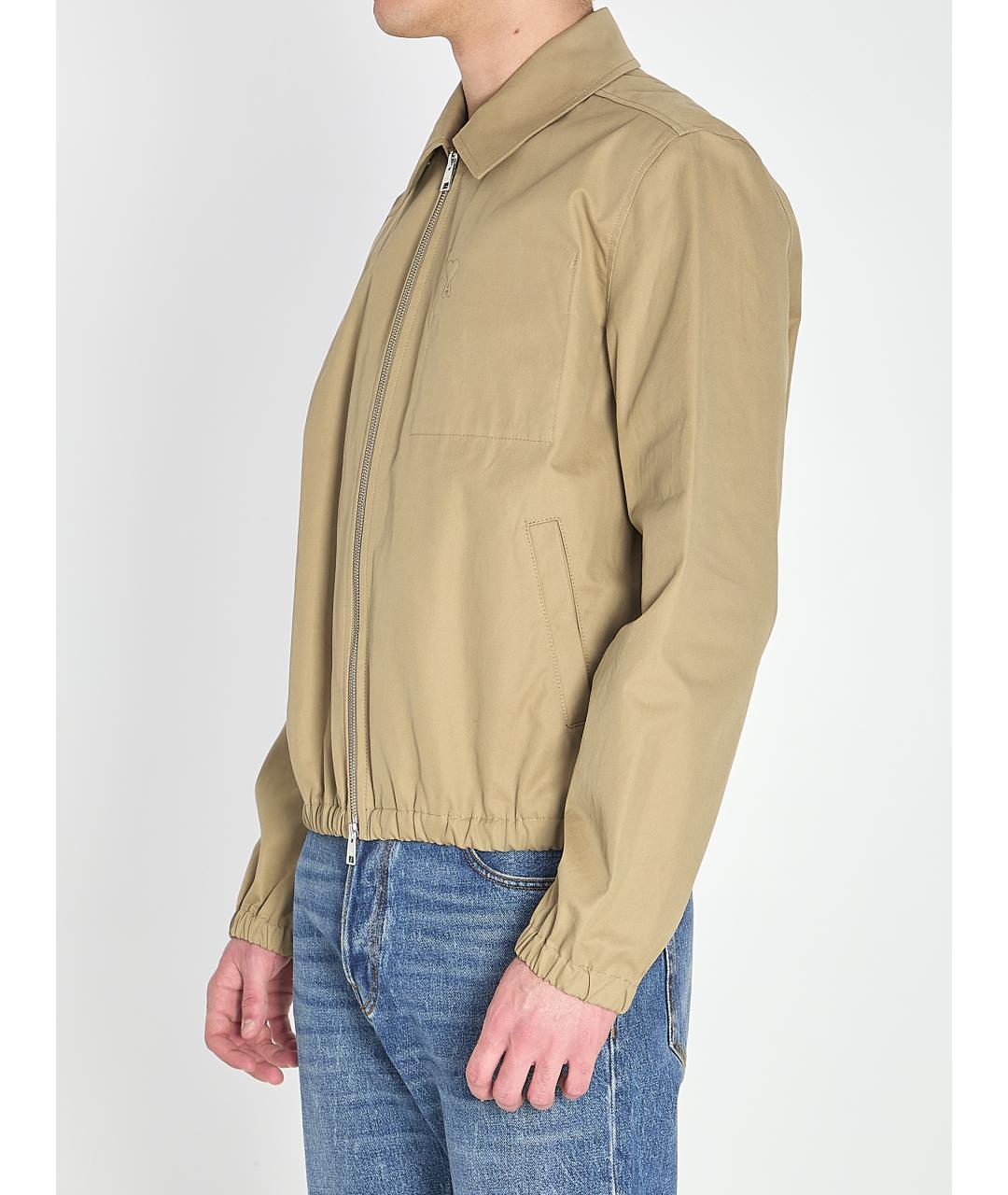 Ami Paris Бежевая куртка, фото 3