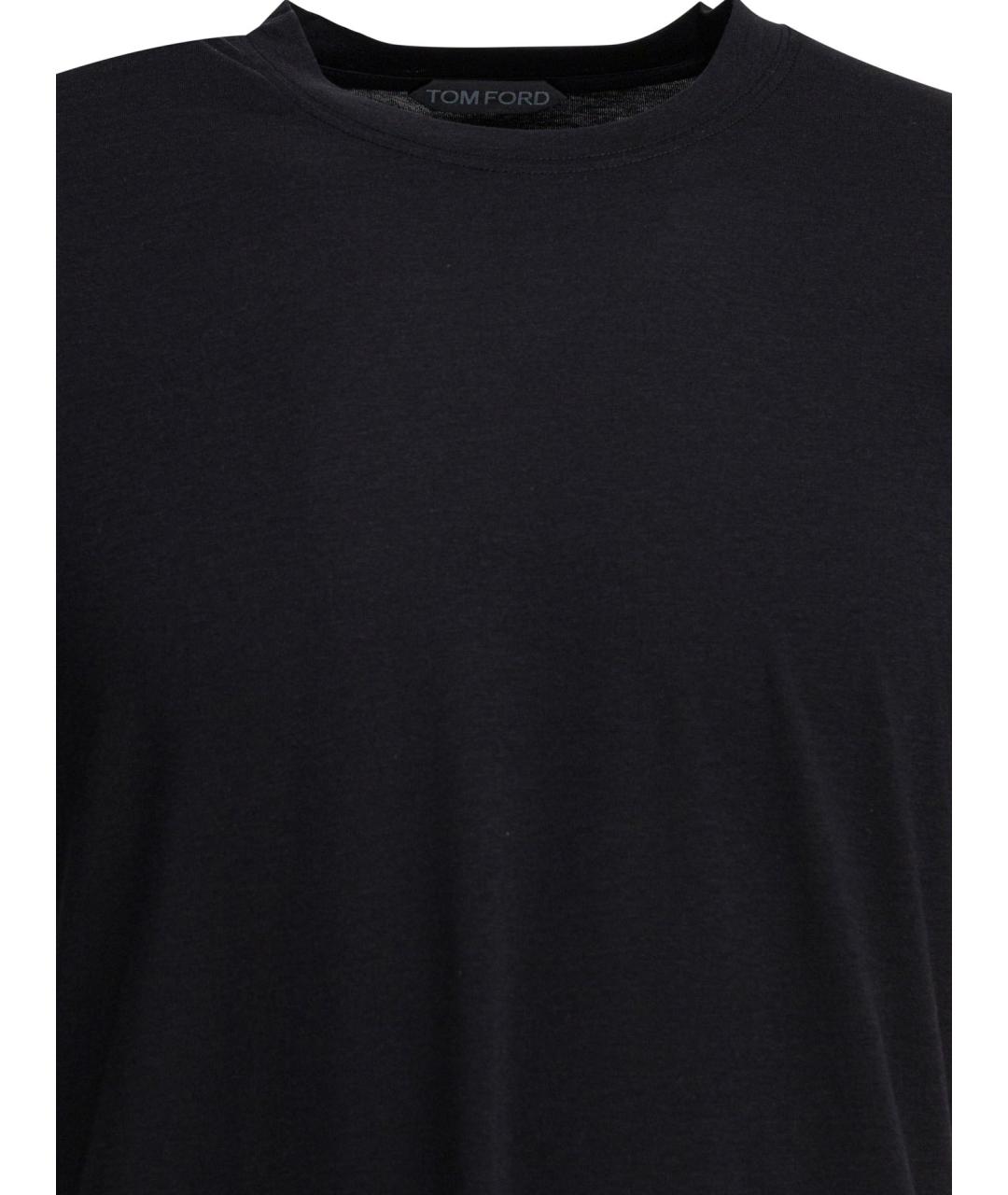 TOM FORD Черная футболка, фото 3