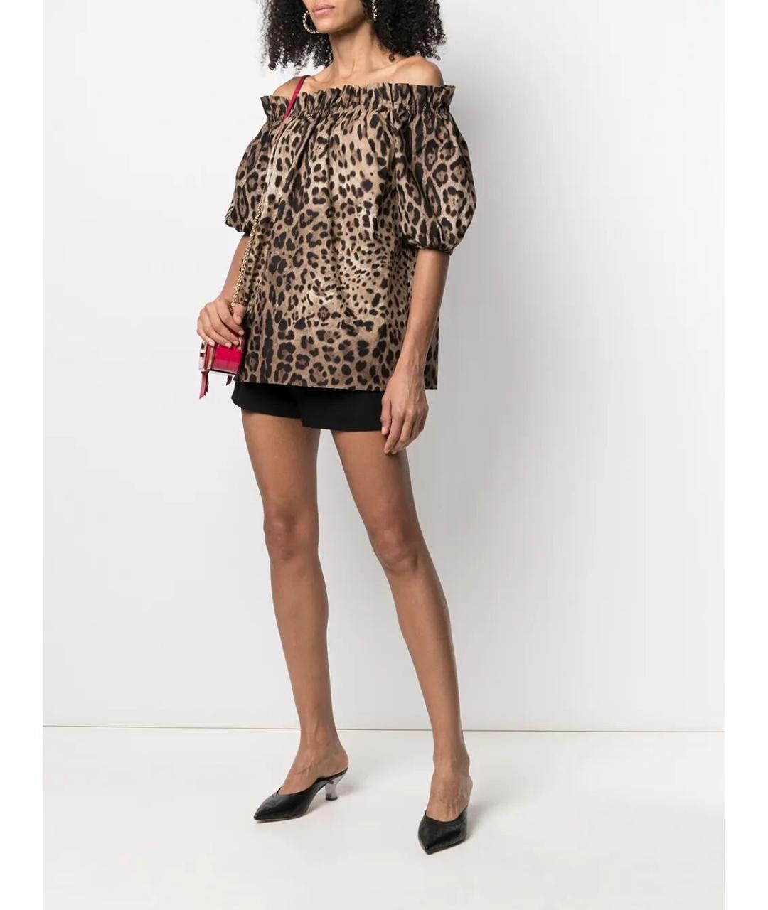 DOLCE&GABBANA Мульти хлопковая блузы, фото 2