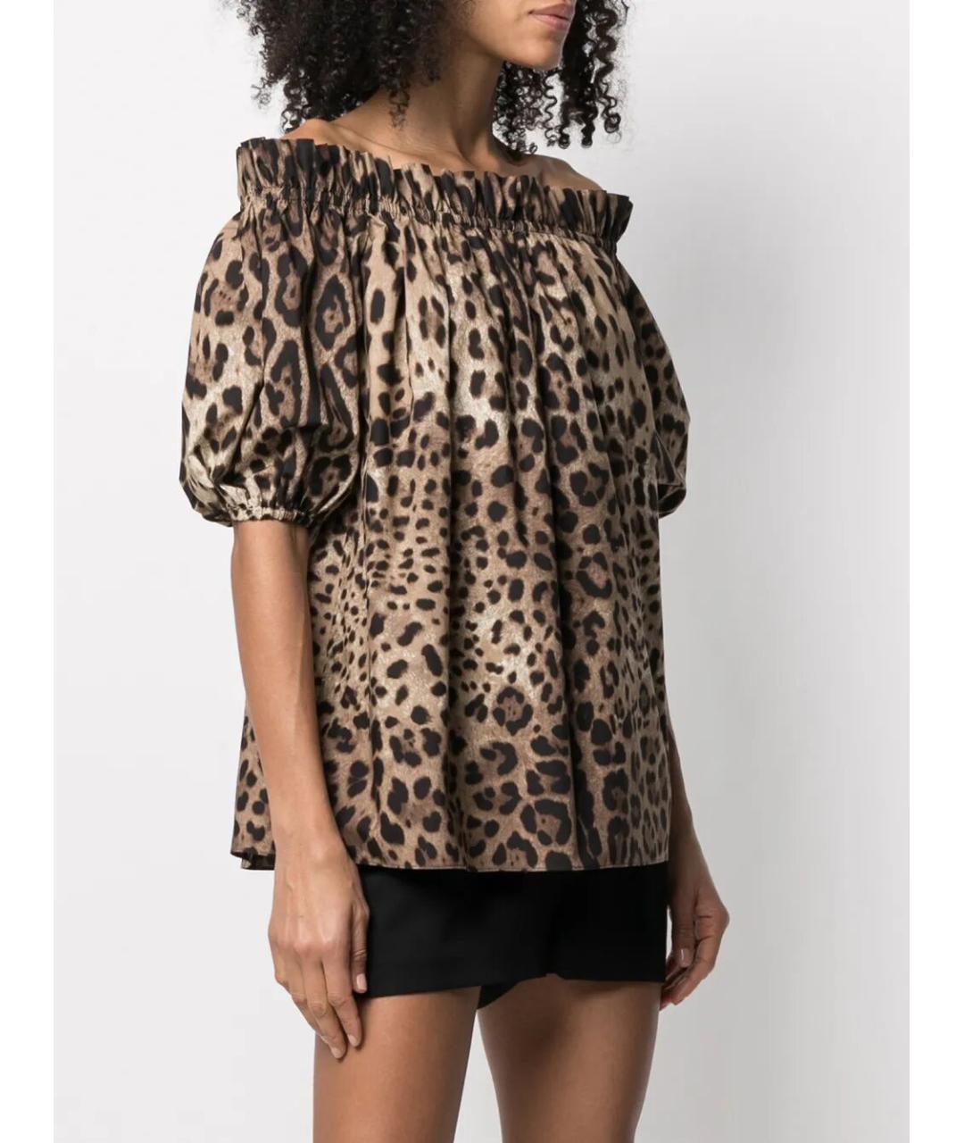 DOLCE&GABBANA Мульти хлопковая блузы, фото 3