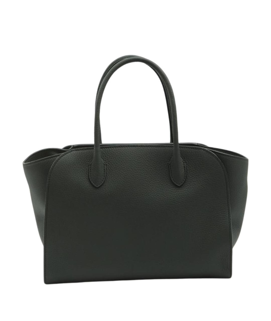 THE ROW Зеленая кожаная сумка тоут, фото 1