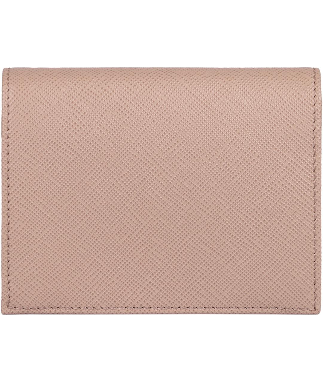 PRADA Розовый кожаный кошелек, фото 2