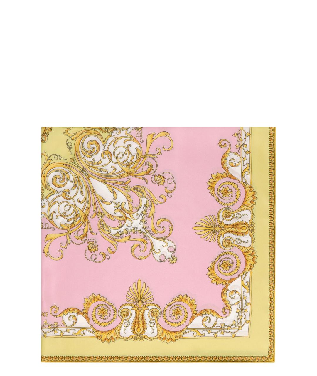 VERSACE Мульти шелковый платок, фото 1