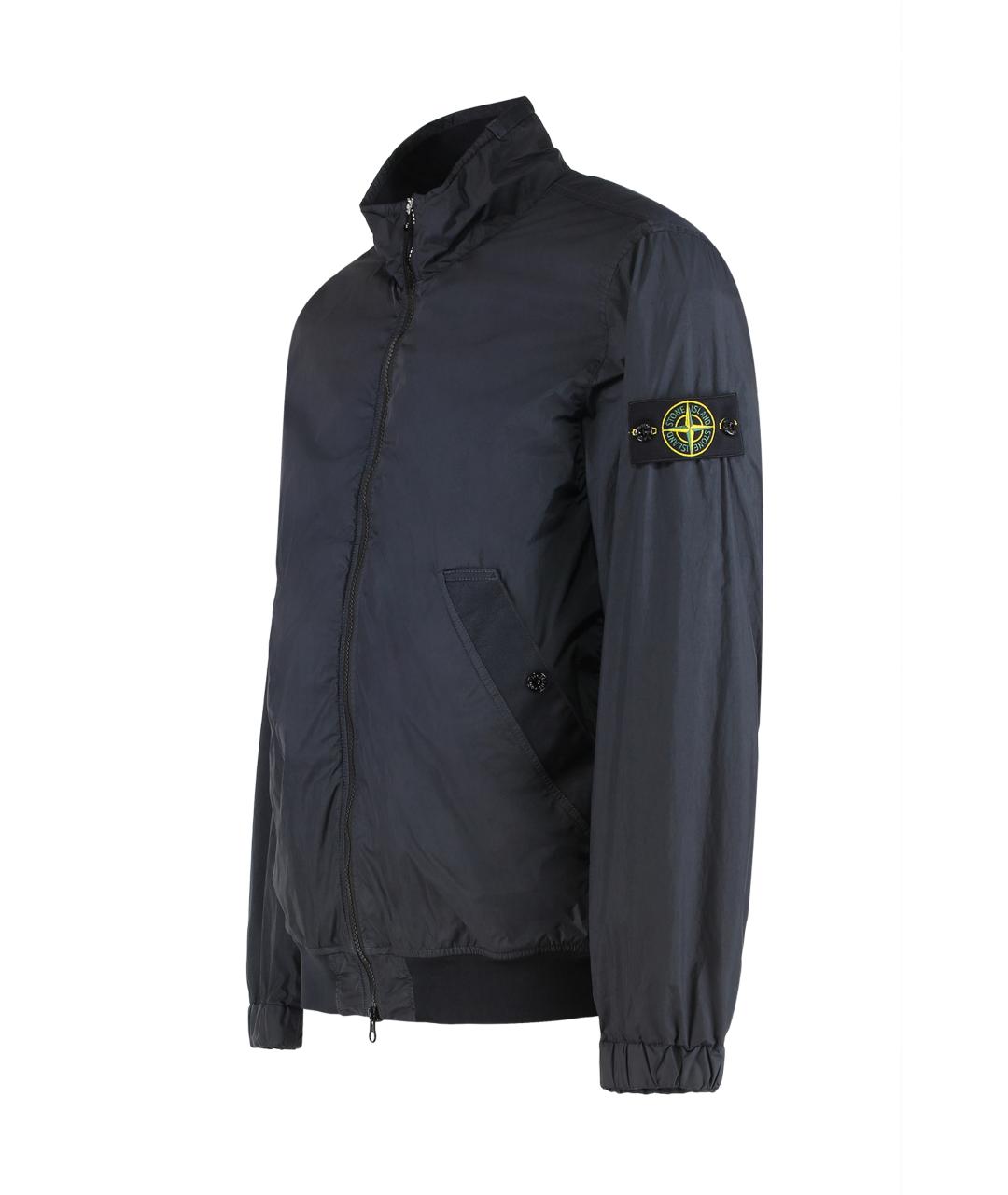 STONE ISLAND Синяя полиамидовая куртка, фото 3