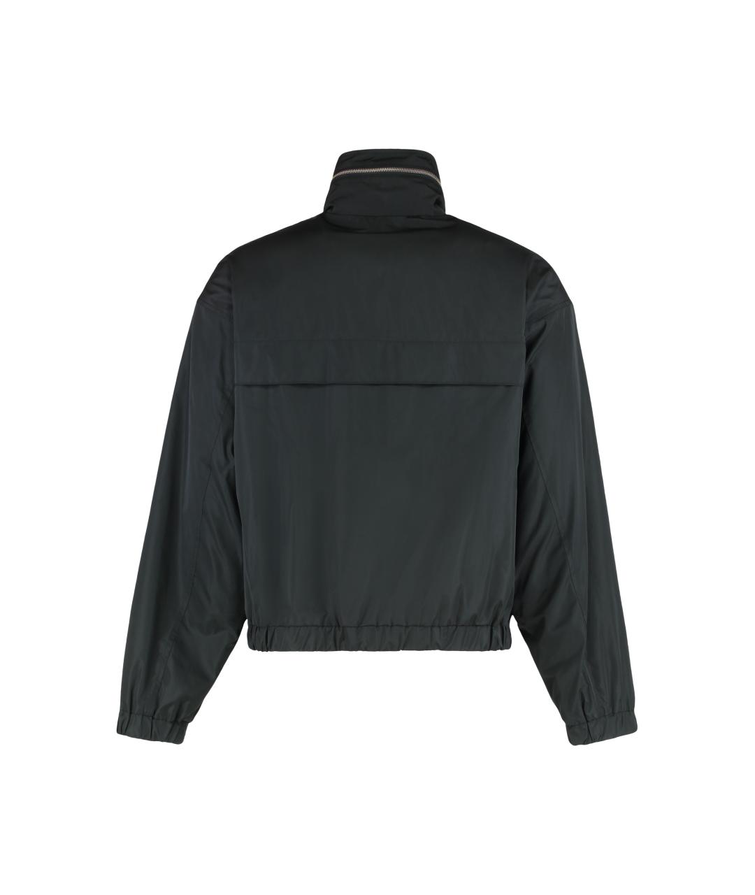 Ami Paris Черная полиэстеровая куртка, фото 2