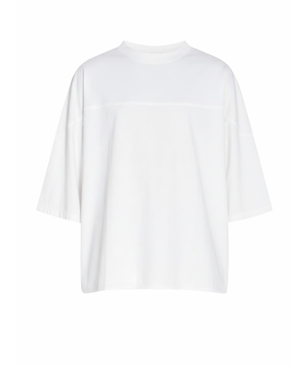 JACQUEMUS Белая хлопковая футболка, фото 1