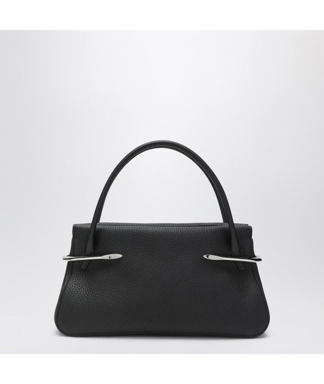 GIVENCHY Черная кожаная сумка тоут, фото 2