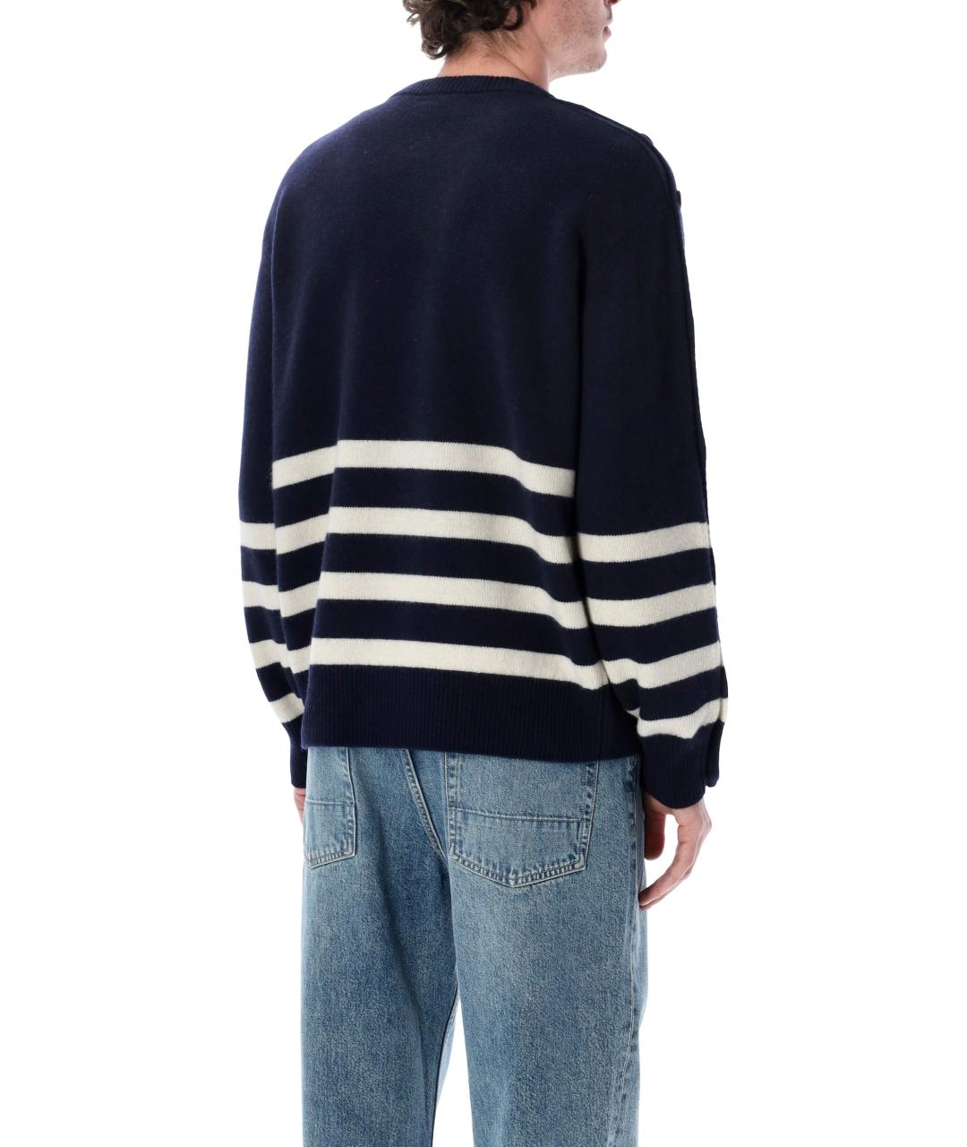 J.W.ANDERSON Синий шерстяной джемпер / свитер, фото 3