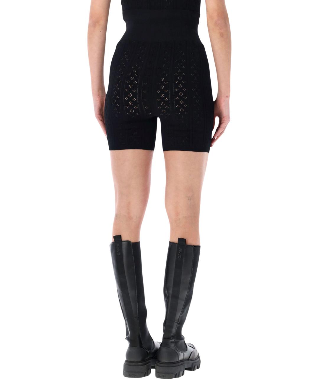 J.W.ANDERSON Черные вискозные шорты, фото 2