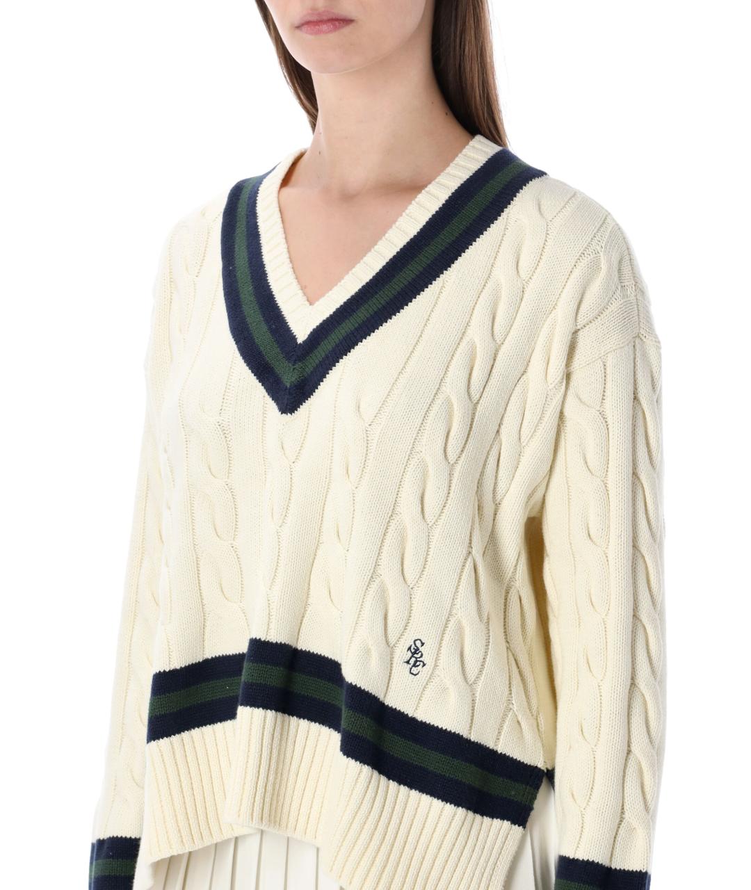 SPORTY AND RICH Мульти хлопковый джемпер / свитер, фото 3