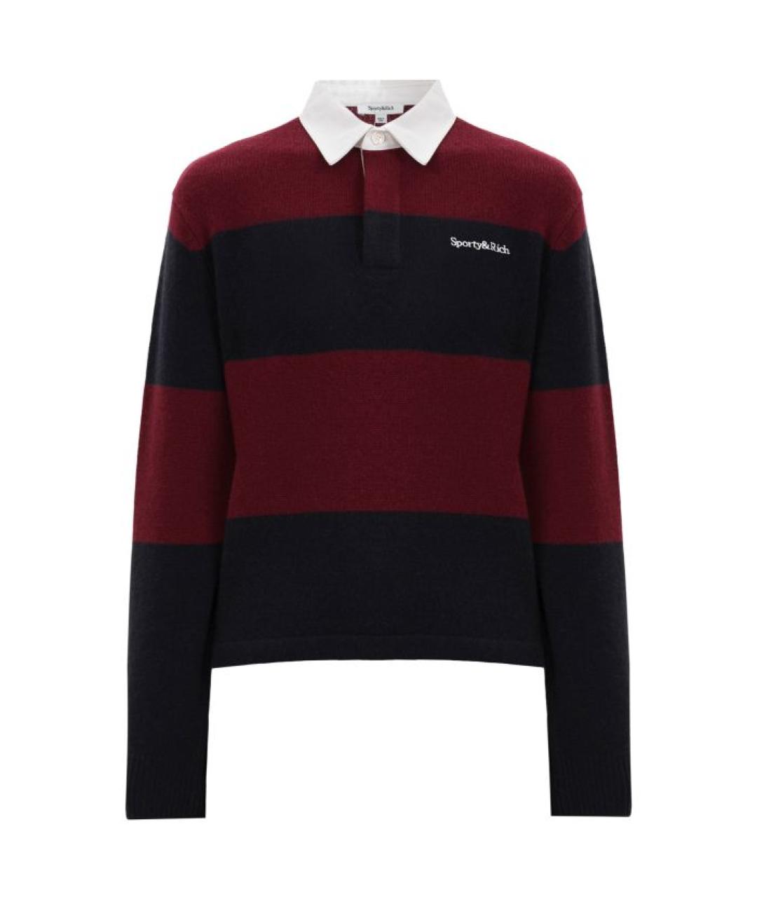 SPORTY AND RICH Мульти кашемировый джемпер / свитер, фото 1