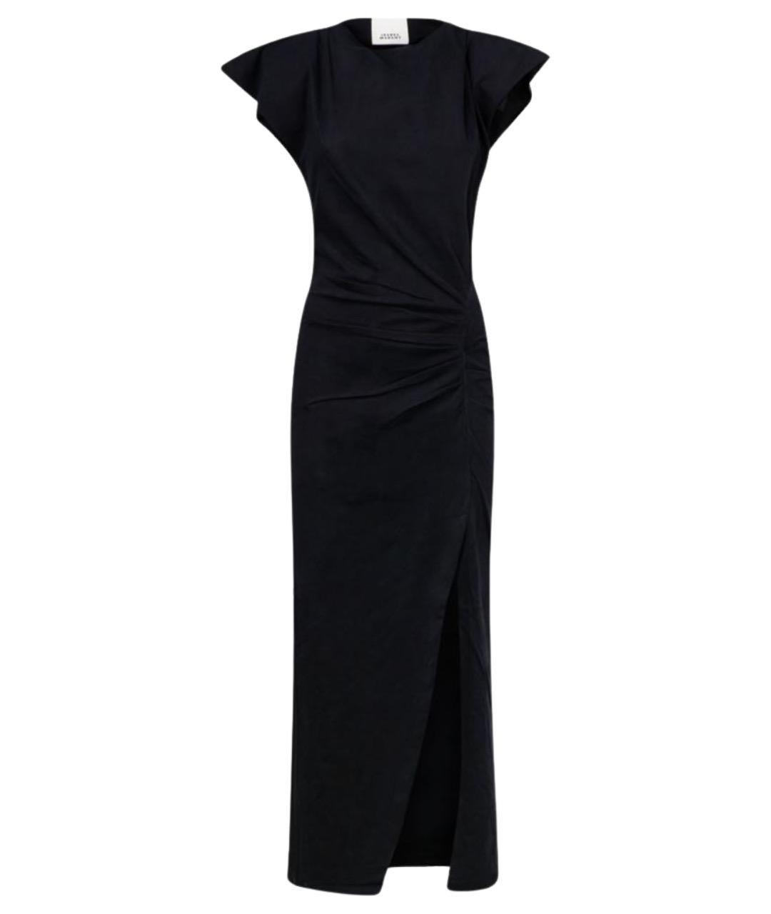 ISABEL MARANT Черное хлопковое вечернее платье, фото 1