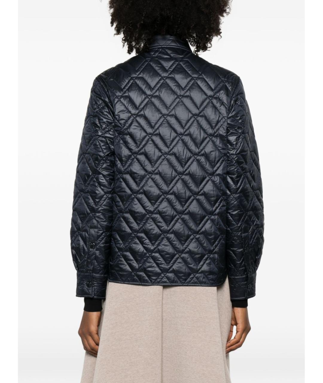 MONCLER Синяя полиамидовая куртка, фото 3