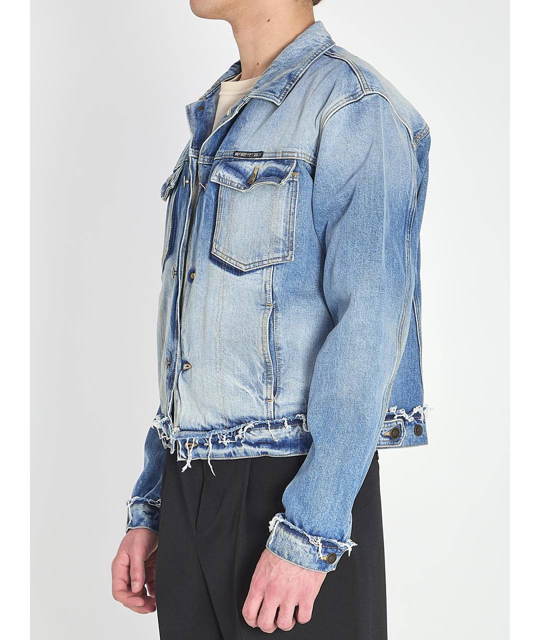 MAISON MARGIELA Синяя хлопковая куртка, фото 3