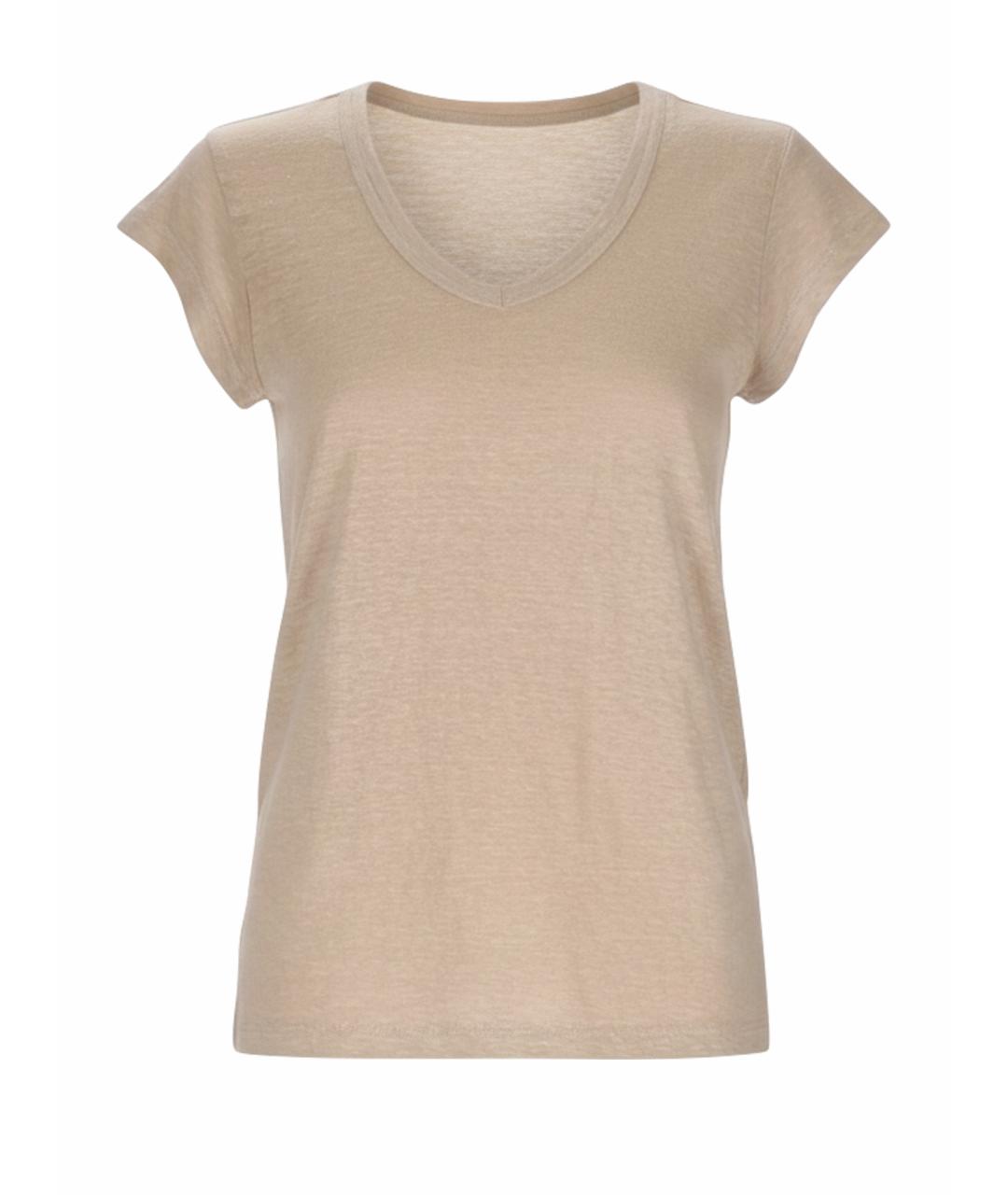 ISABEL MARANT Бежевая футболка, фото 1