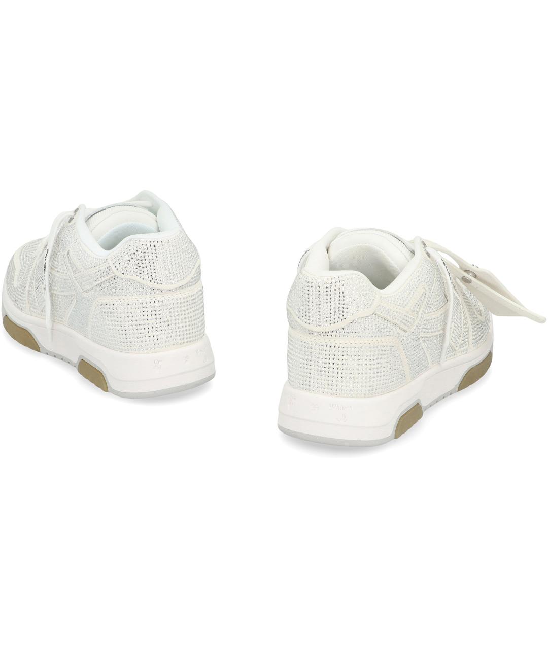 OFF-WHITE Белые кроссовки, фото 4