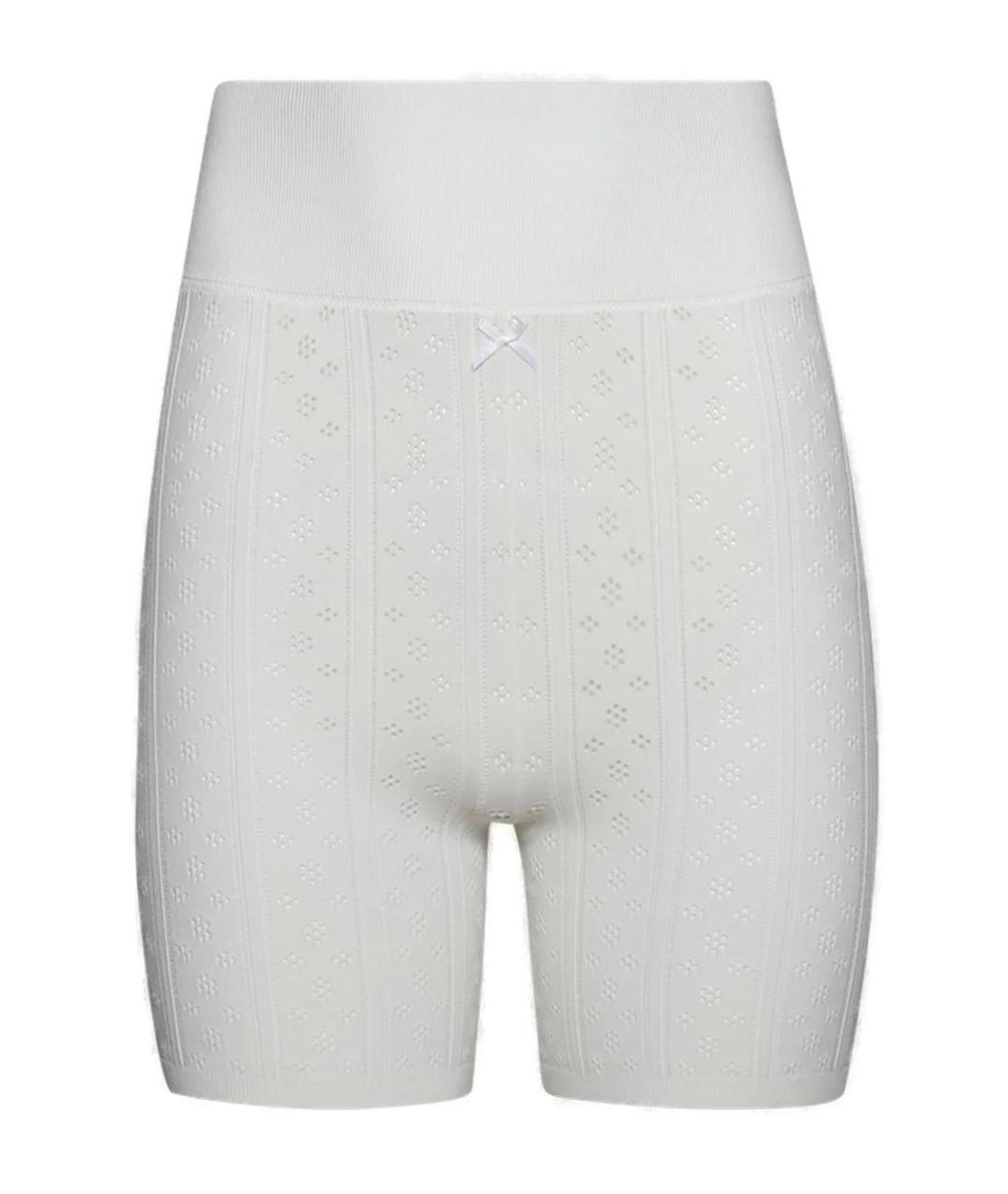 J.W.ANDERSON Белые вискозные шорты, фото 1