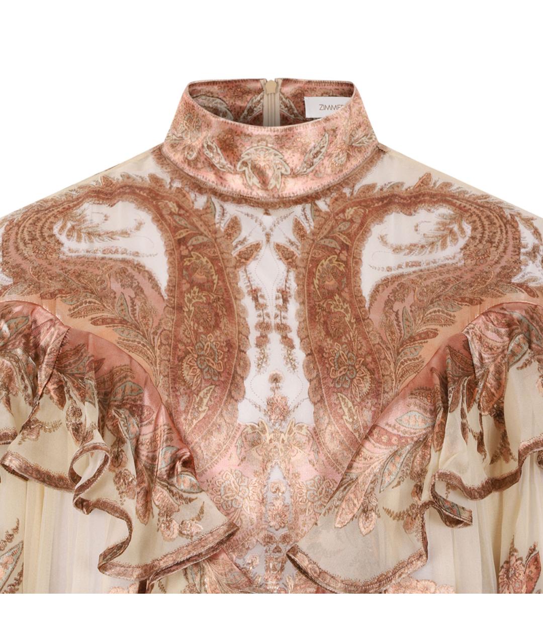 ZIMMERMANN Мульти вискозная блузы, фото 3