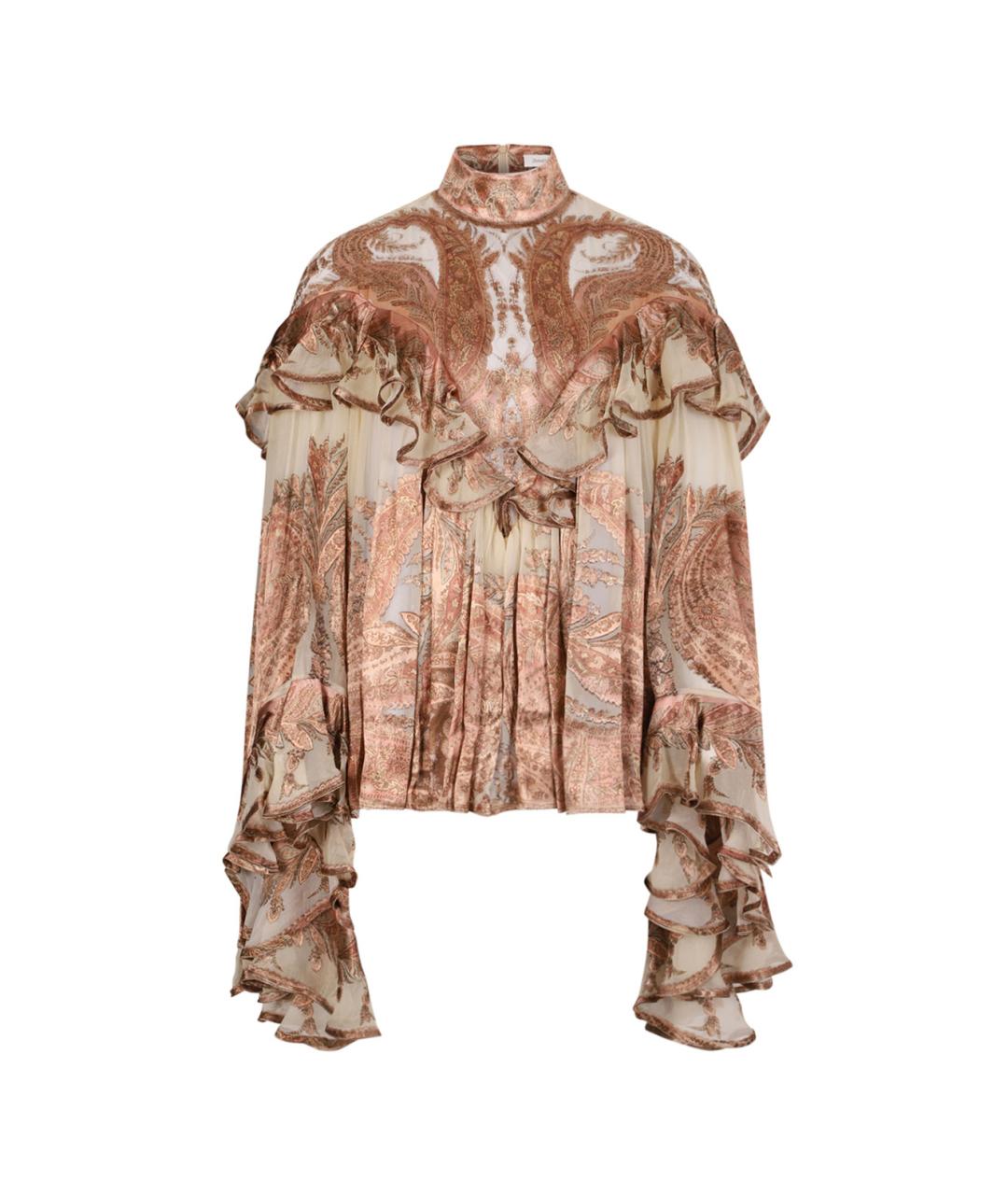 ZIMMERMANN Мульти вискозная блузы, фото 1