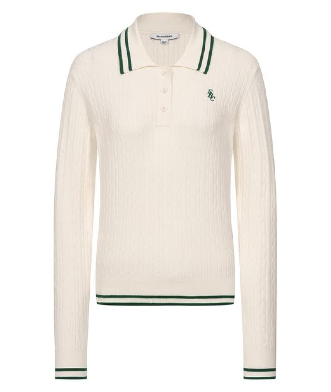 SPORTY AND RICH Белый джемпер / свитер, фото 1