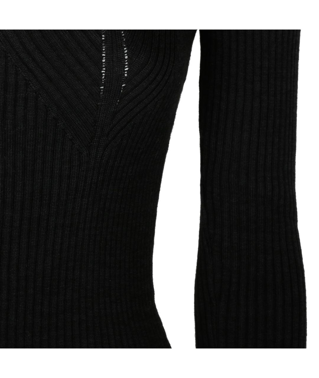 ISABEL MARANT Черный шерстяной кардиган, фото 4