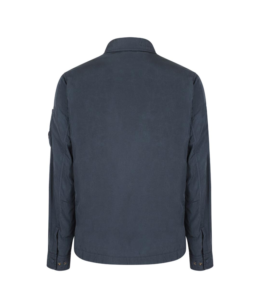 CP COMPANY Синяя полиамидовая куртка, фото 2