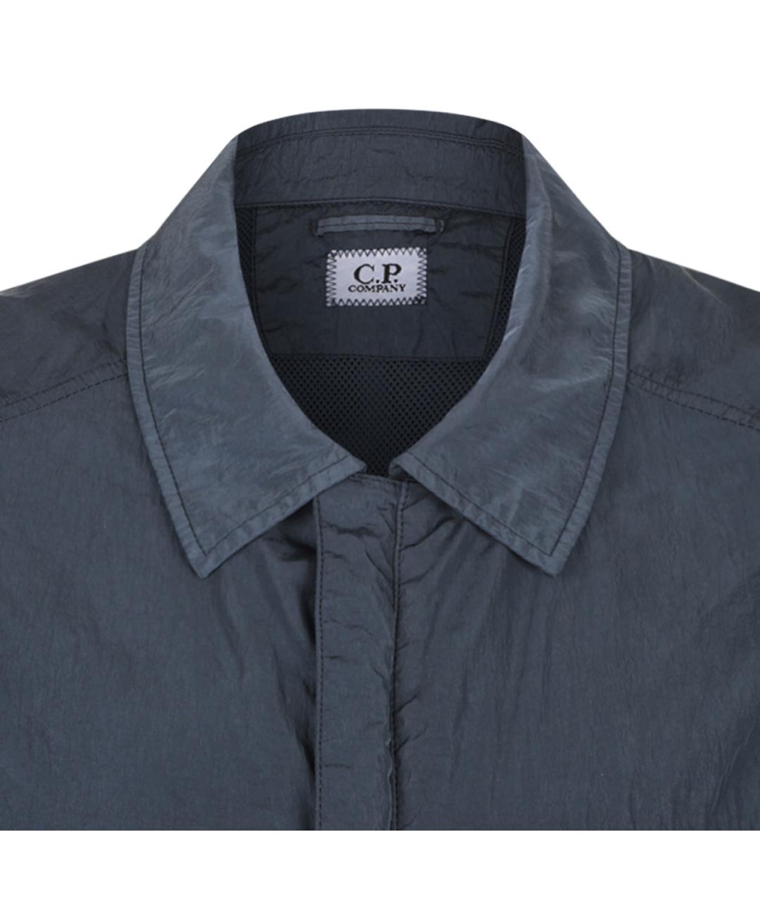 CP COMPANY Синяя полиамидовая куртка, фото 3