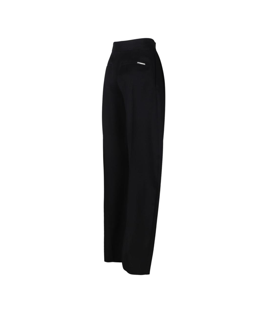 THE ATTICO Черные хлопковые прямые брюки, фото 5