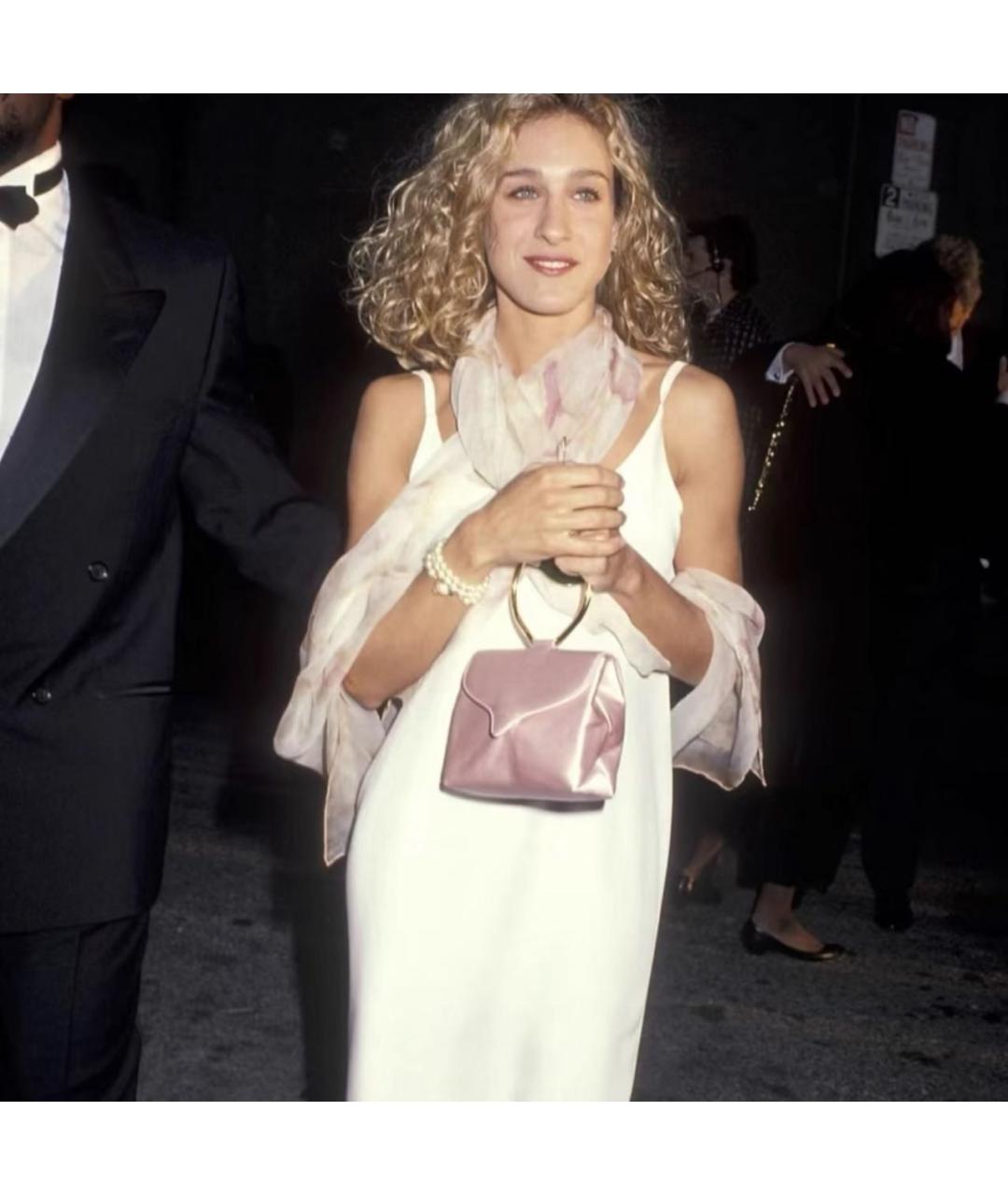 GIVENCHY Фиолетовый шелковый шарф, фото 4