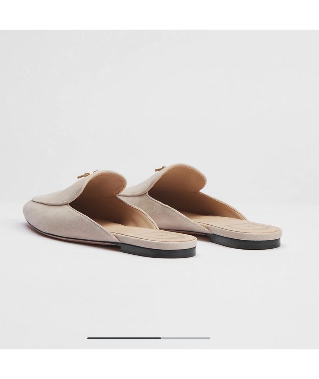 CHRISTIAN DIOR Бежевые мюли, фото 2