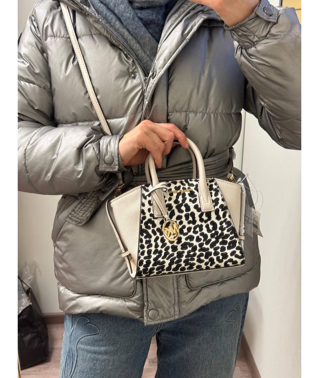 MICHAEL KORS Мульти кожаная сумка с короткими ручками, фото 4