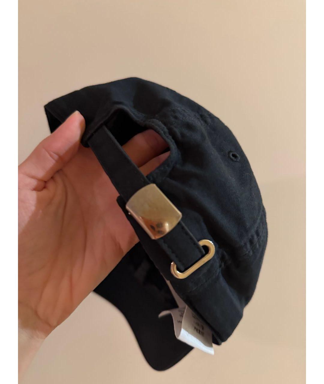 BALENCIAGA Черная кепка, фото 2