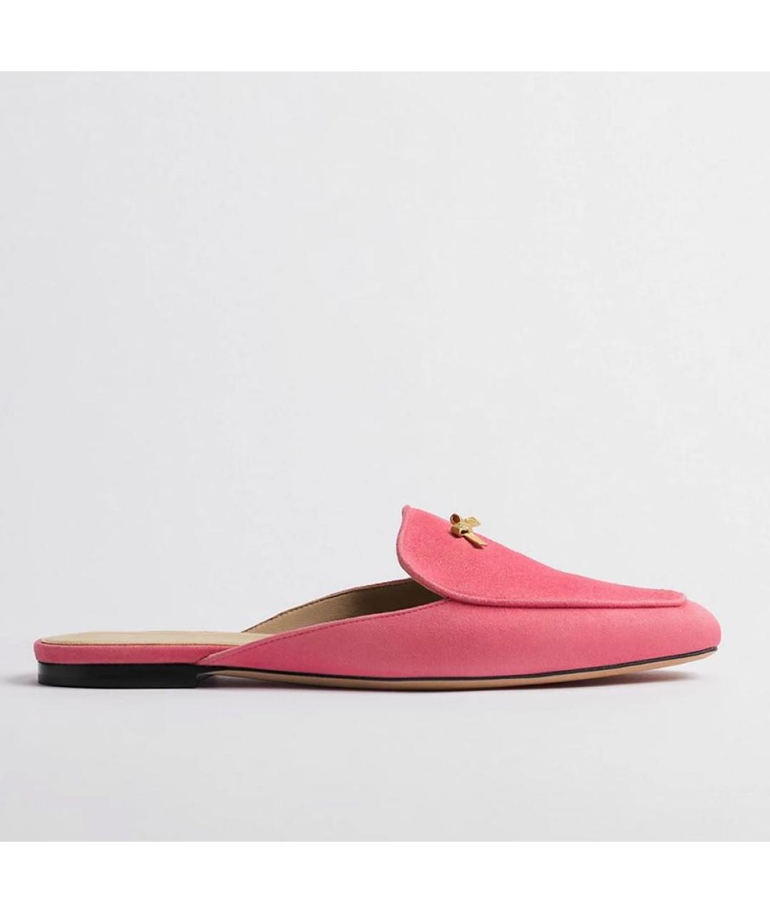 CHRISTIAN DIOR Розовые мюли, фото 4