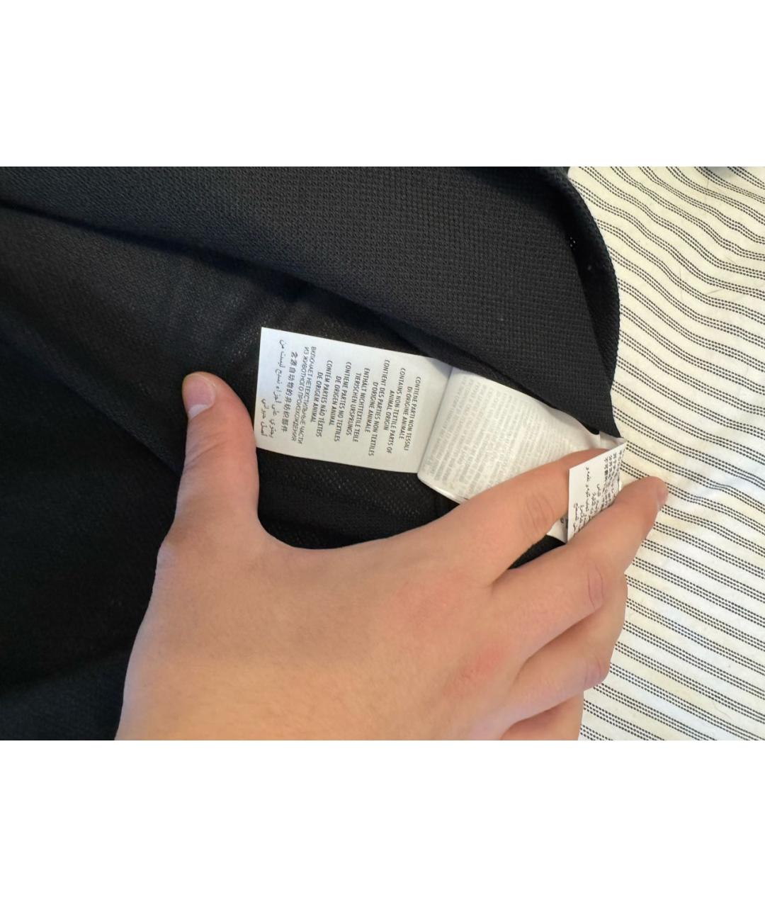 GUCCI Черное поло с коротким рукавом, фото 7