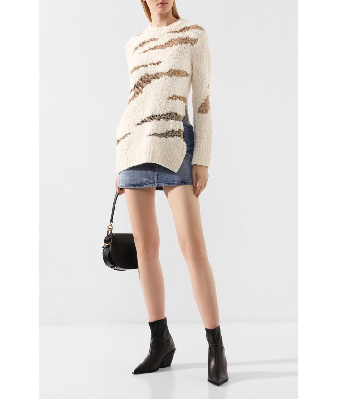 PHILOSOPHY DI LORENZO SERAFINI Бежевый джемпер / свитер, фото 2