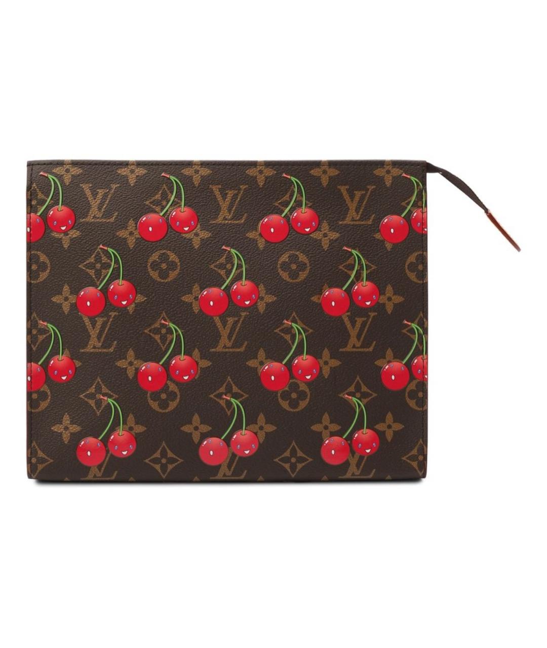 LOUIS VUITTON Коричневая косметичка, фото 1