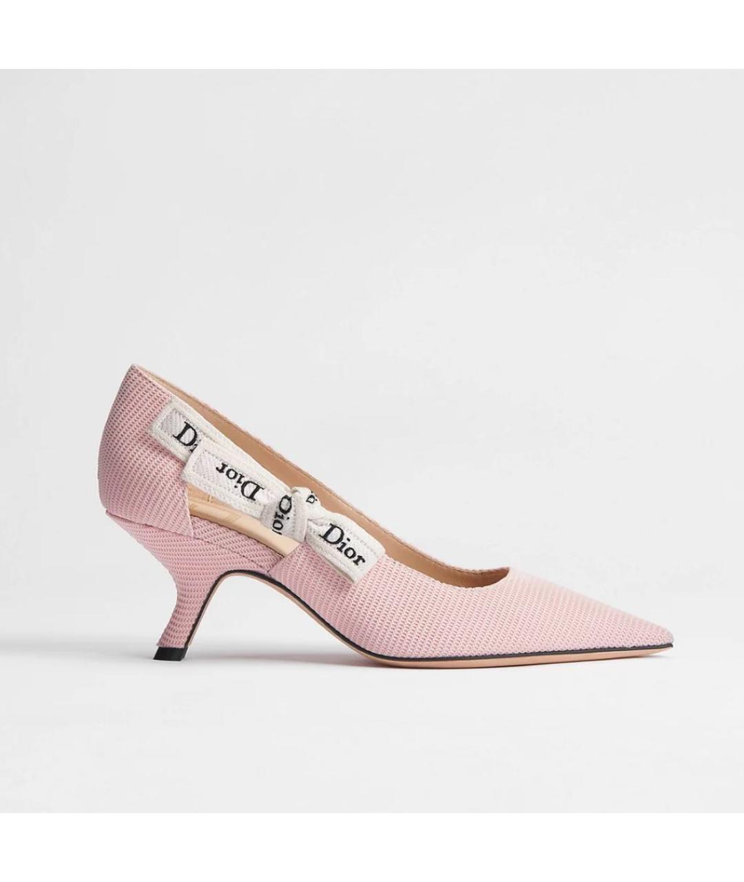 CHRISTIAN DIOR Розовые туфли, фото 4