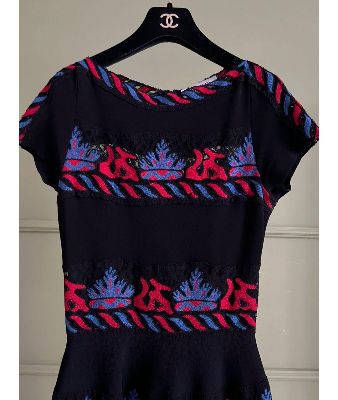 LOUIS VUITTON Синее повседневное платье, фото 2