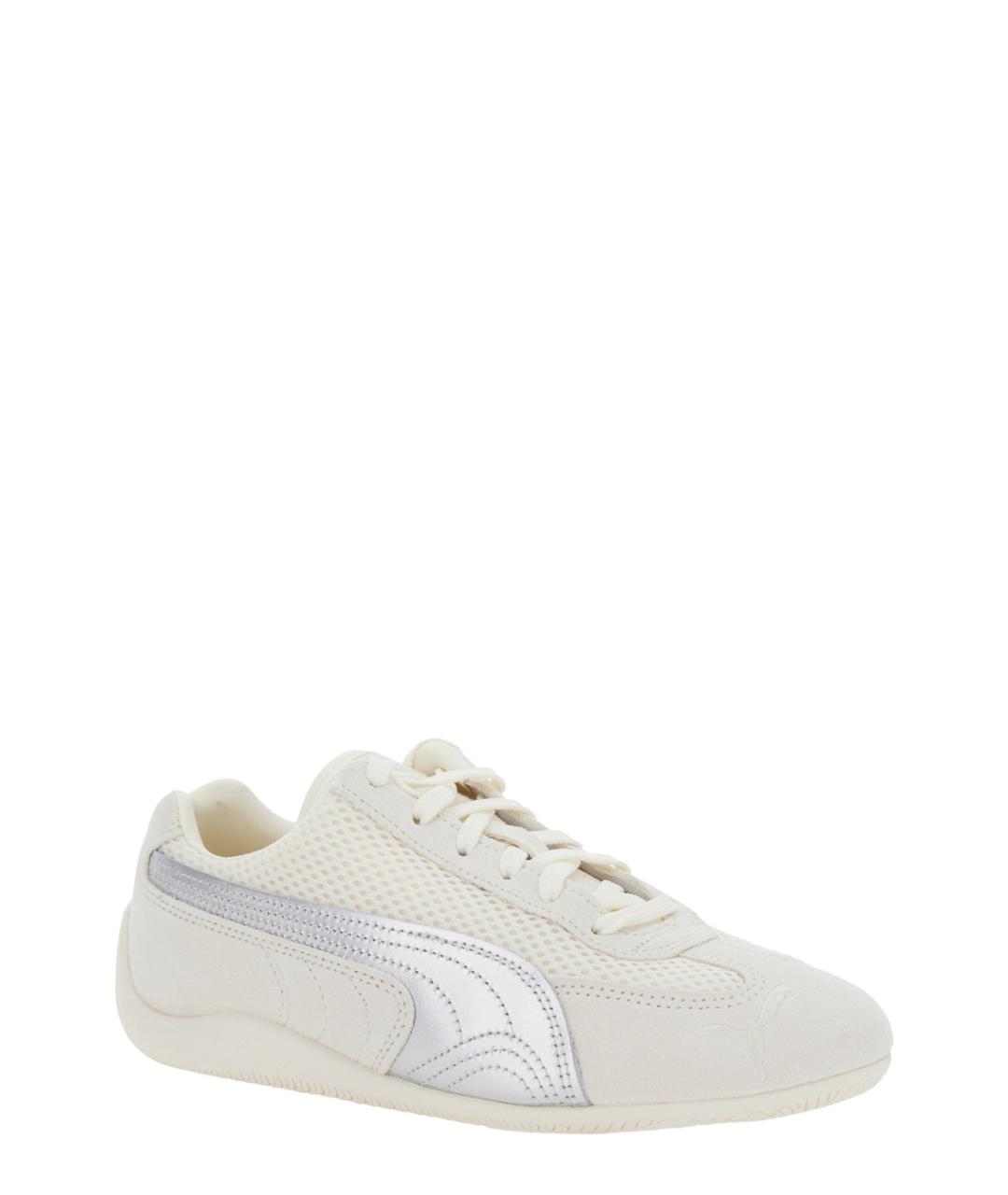 PUMA Бежевые текстильные кроссовки, фото 2