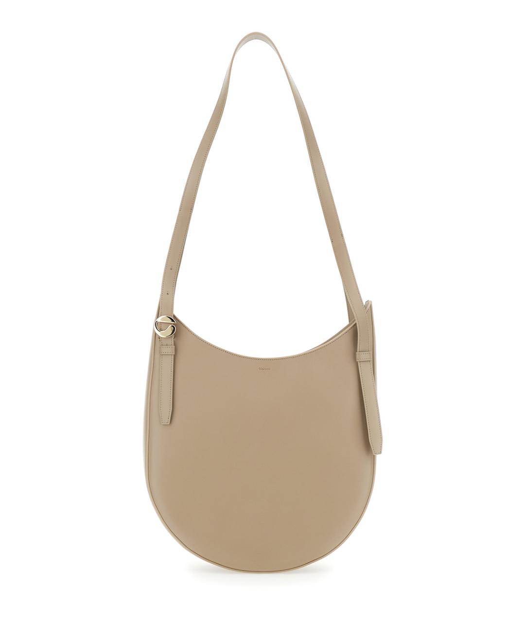 COPERNI Бежевая кожаная сумка через плечо, фото 1