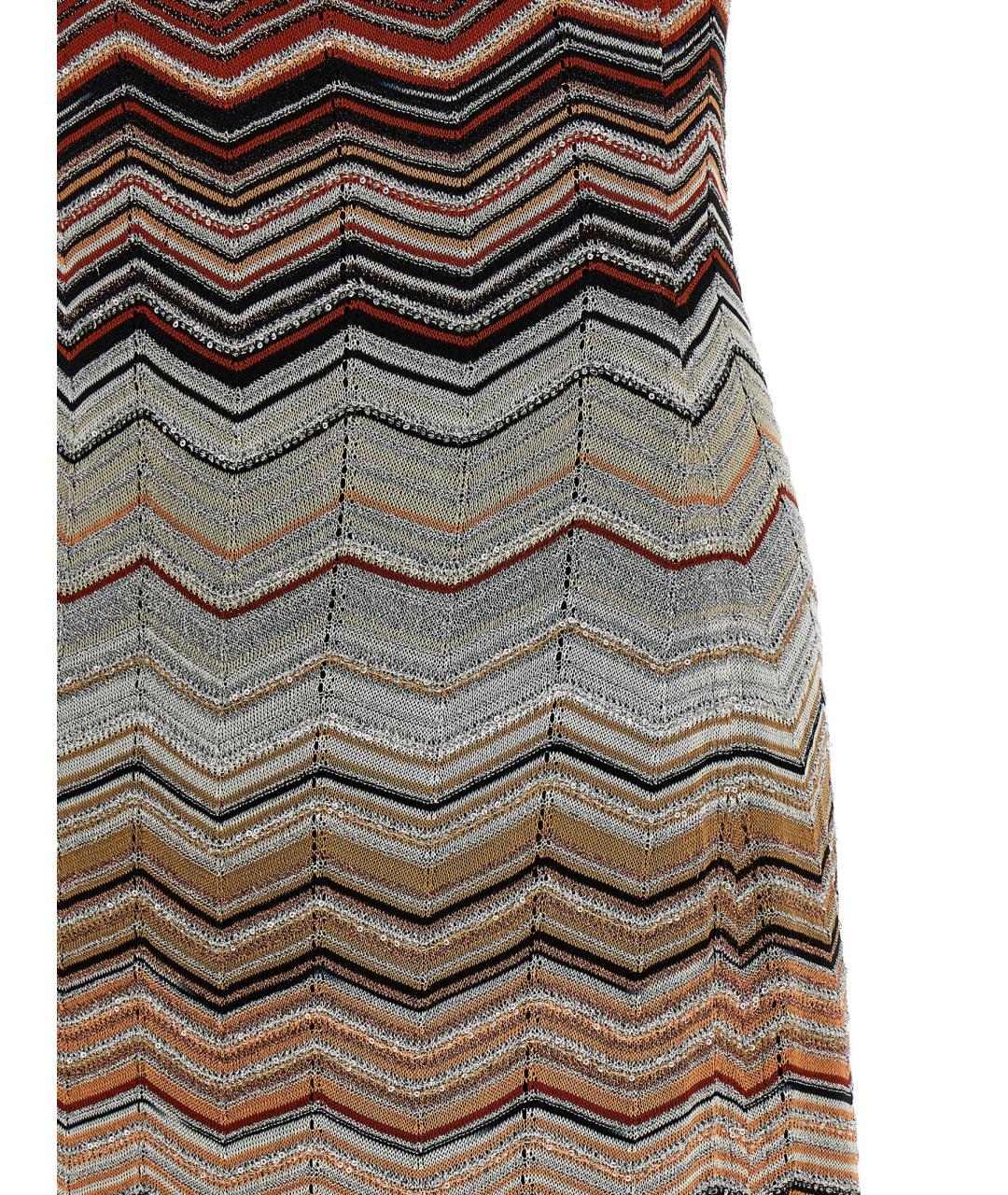 MISSONI Мульти вискозное повседневное платье, фото 4