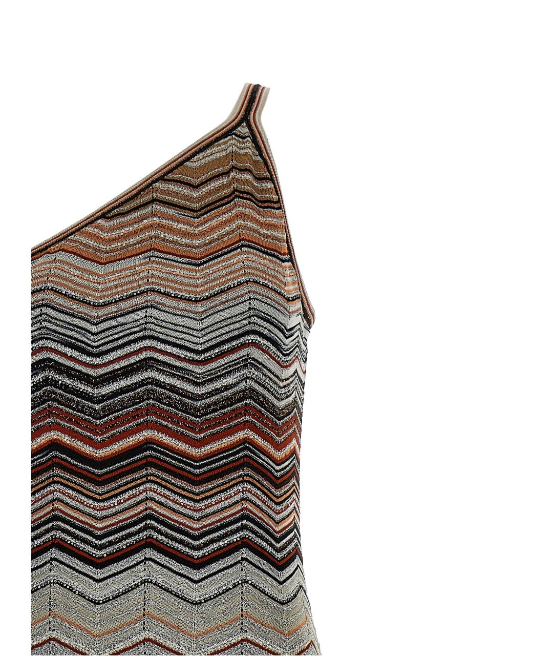 MISSONI Мульти вискозное повседневное платье, фото 3