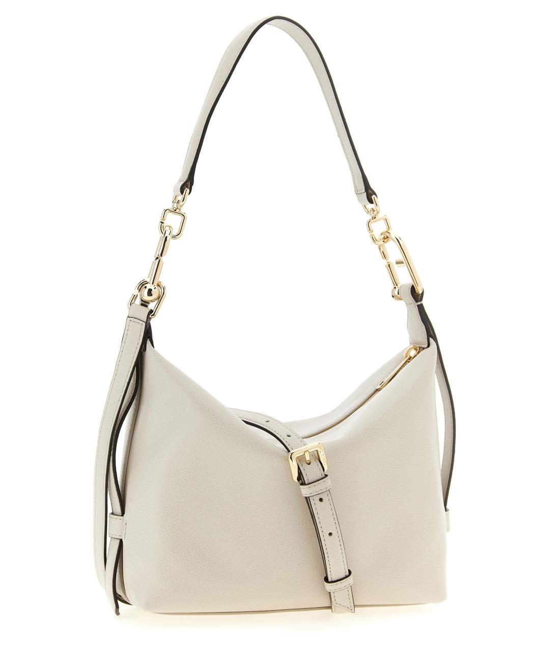 FURLA Бежевая кожаная сумка через плечо, фото 2