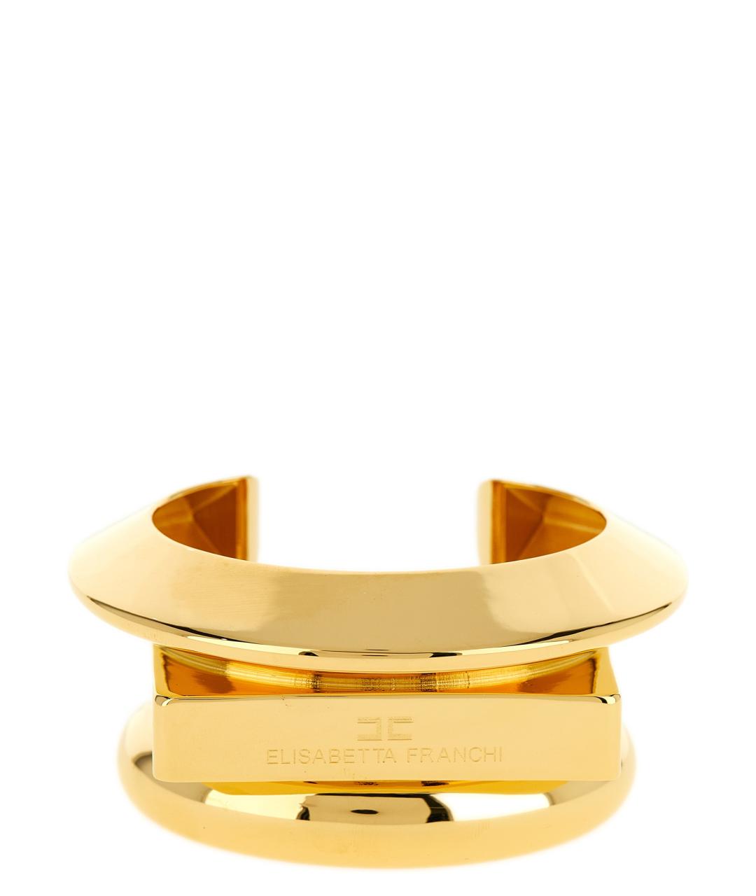 ELISABETTA FRANCHI Золотой металлический браслет, фото 1
