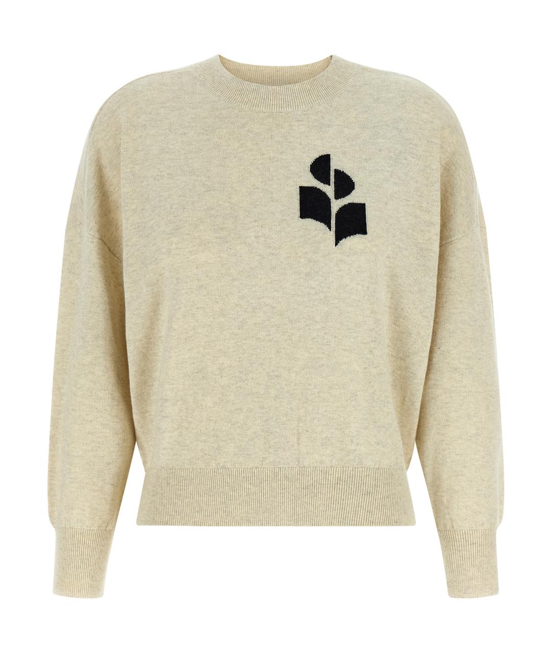 ISABEL MARANT ETOILE Серый хлопковый джемпер / свитер, фото 1