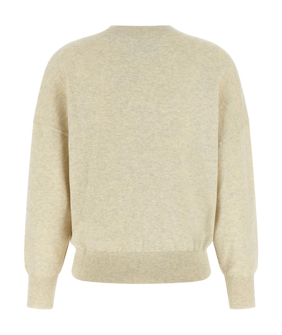 ISABEL MARANT ETOILE Серый хлопковый джемпер / свитер, фото 2