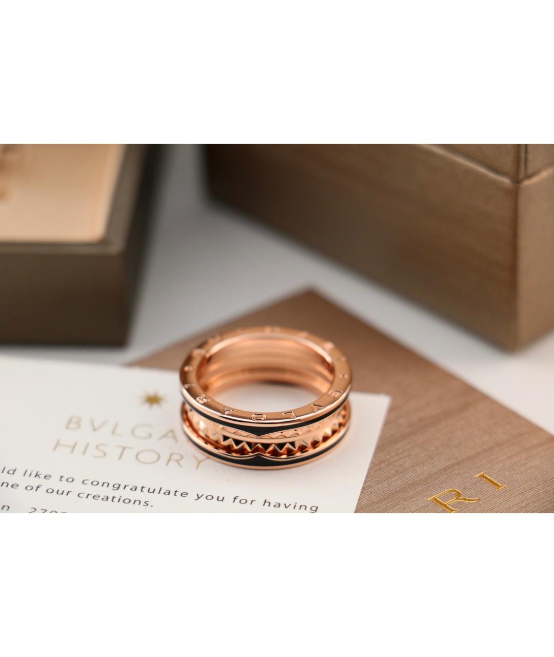 BVLGARI Золотое кольцо из розового золота, фото 4