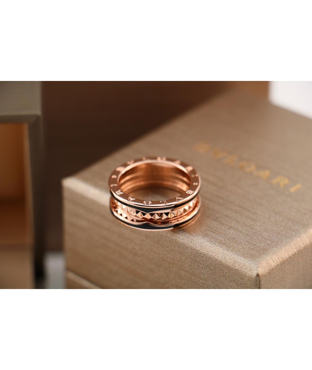 BVLGARI Золотое кольцо из розового золота, фото 5