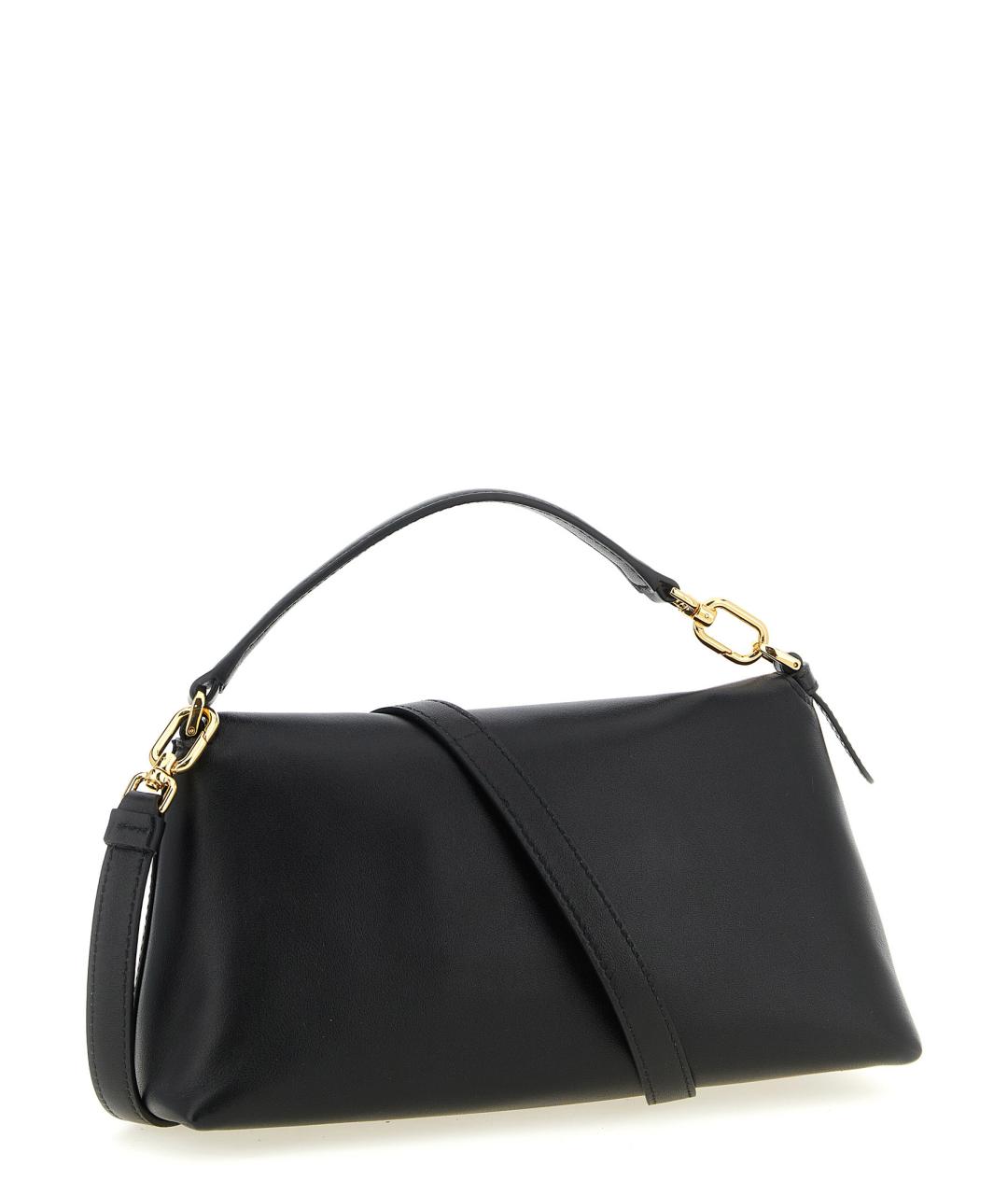 FURLA Черная кожаная сумка через плечо, фото 2